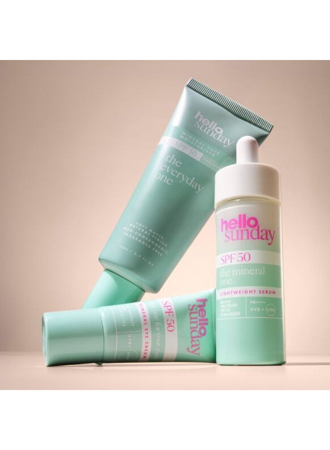 Hello Sunday The Mineral One - Lightweight Serum Drops SPF 50 Pa ++++  30ML - Image 4