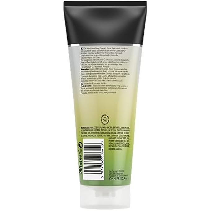 John Frieda DEEP CLEANSE & REPAIR CONDITIONER - CONTENTS: 250 ML - VISIBLE REPAIR AND SMOOTHNESS - FOR DAMAGED, DAMAGED HAIR - Image 3