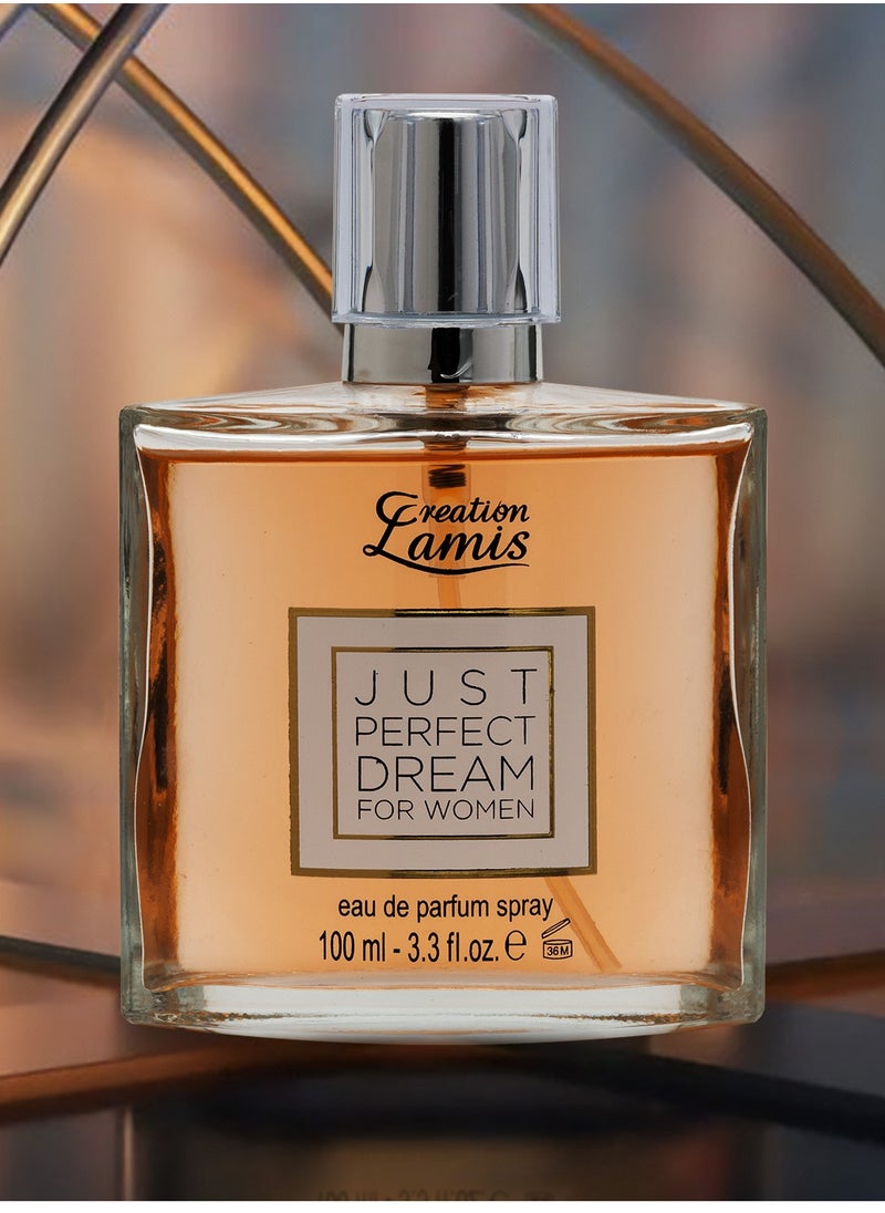 Creation Lamis - Just Perfect Dream Eau de Parfum For Women 100ml (Pack of 2) - Image 1
