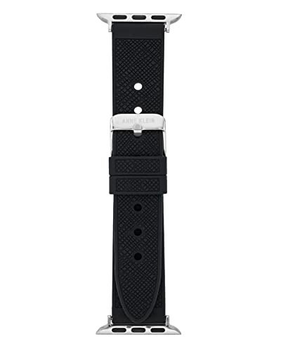 Anne Klein Silicone Fashion Band for Apple Watch Secure Adjustable Apple Watch Band Replacement Fits Most Wrists - Image 3