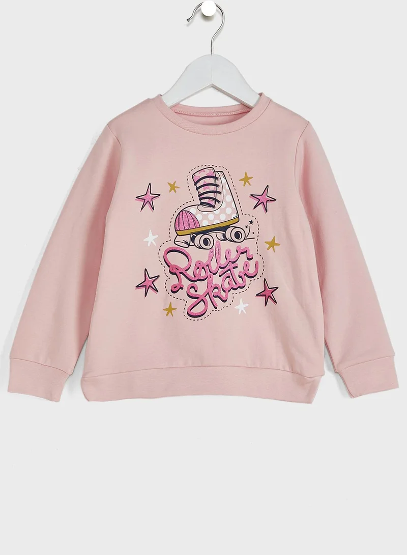 Babybol Kids Printed Tracksuit