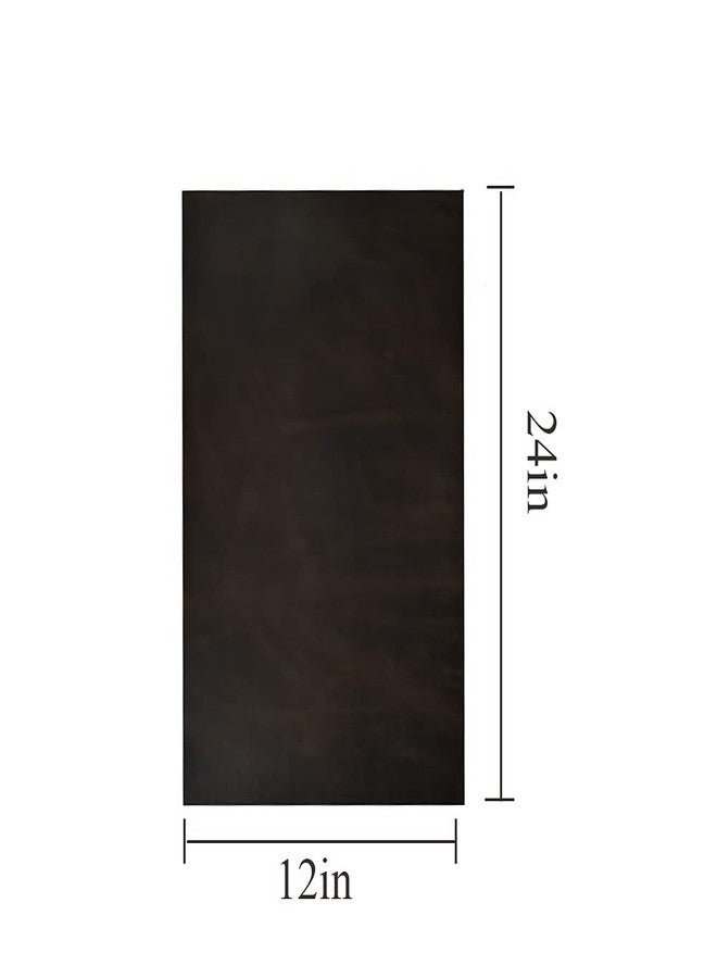 Seek4comfortable Leather Hide Thick Cowhide Finished Full Grain Cow Hide Leathers for Arts Crafts Tooling Sewing Hobby Workshop Crafting Accessories 12x24in, Dark Coffee - Image 4