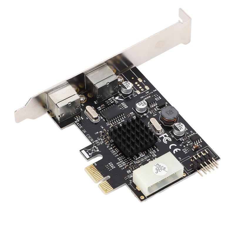 PCIe to PS/2 Adapter: MCS9990CV Chip, Stable Transmission, 2 PS/2 Interfaces - Plug and Play, USB2.0 Pin PC Expansion Card for Desktop PC Users - Image 4