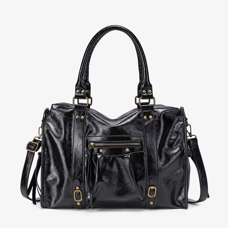 Y2K Retro Tassel Tote Bag - Image 1