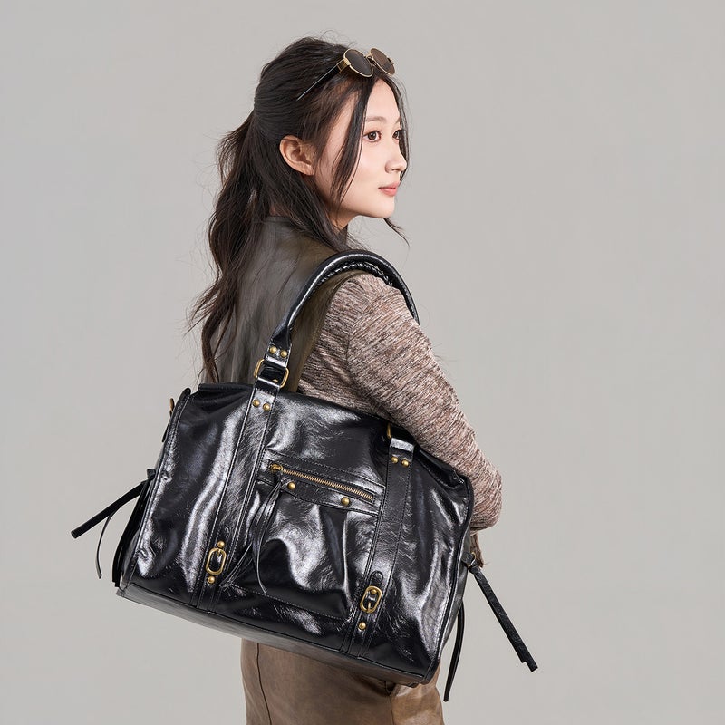 Y2K Retro Tassel Tote Bag - Image 4