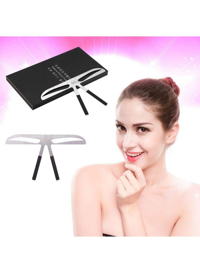Brrnoo Eyebrow 4 Types Of Permanent Eyebrow Ruler Eyebrow Measure Balance Extension Ruler Eyebrow Shape Eyebrow Makeup Tool(2) - Image 4