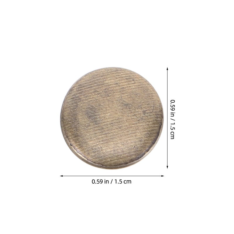 Leather Snap Fasteners Set with Press Studs and Universal Metal Tool for Jackets Bags Jeans DIY - Image 3