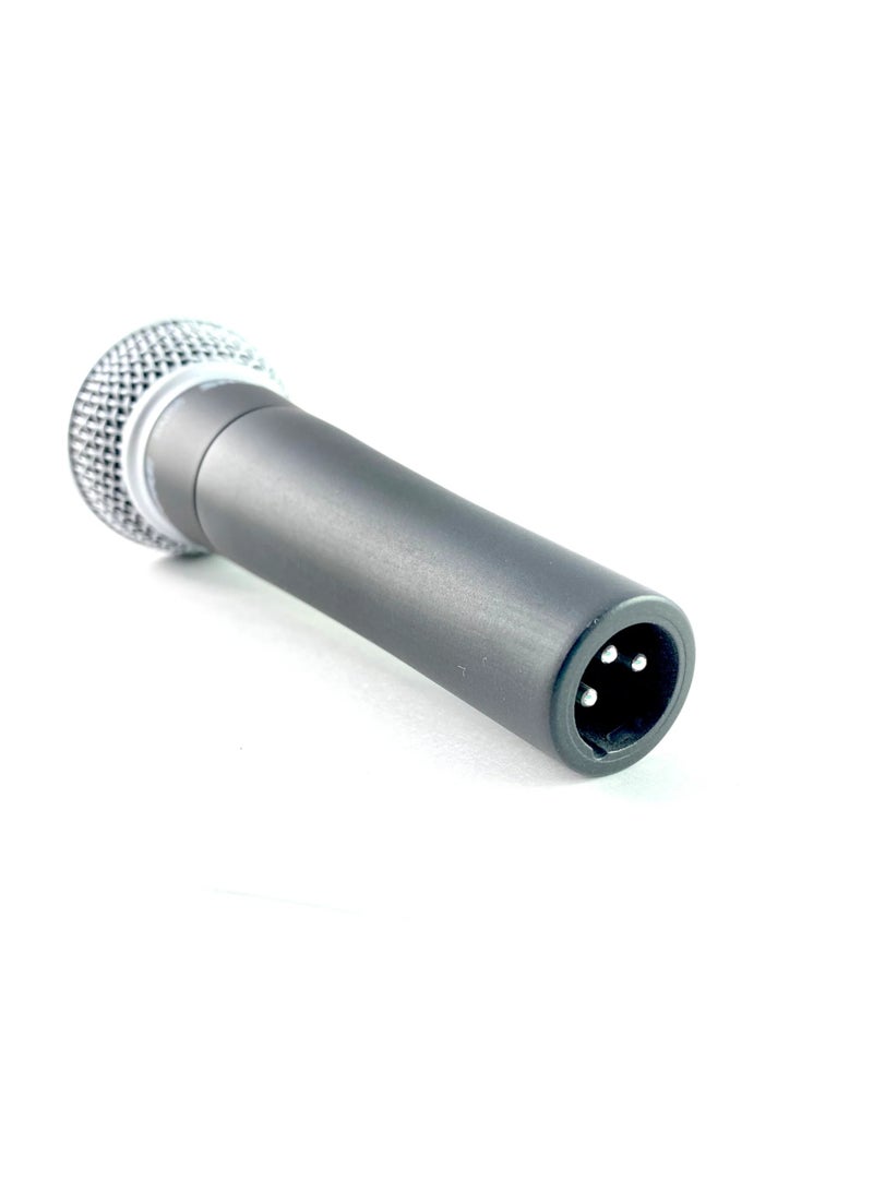 Shure SM58 Dynamic Vocal Unidirectional Wired Microphone - Clear, Warm Sound - Ideal for Singers and Live Performances - Professional Recording - Professional Design - High Quality - Silver  - Image 4