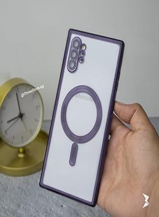 Dl3 Mobilak Samsung Galaxy Note 10 Plus Note10+ 5G Case, [Full Camera Cover Protection] [Compatible with MagSafe] Magnetic Metallic Glossy Slim Clear Luxury Soft Shockproof Case (Purple) - pzsku/Z3DC489845E8D40F09631Z/45/_/1713736297/9f3bff45-381a-4aed-b20f-a2aceb324ab7
