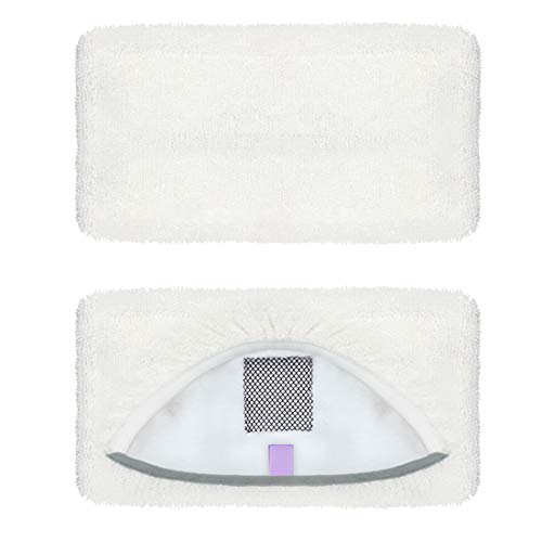 Wisorder 4 Pack Steam Mop Pads for Bissell Symphony 1252 1606670 1543 1652 1132 1530 11326 Vacuum and Steam Mop, Bissell 2747A Replacement Pads, Bissel Symphony Pet Mop Pads, Microfiber Washable & Reusable - Image 3