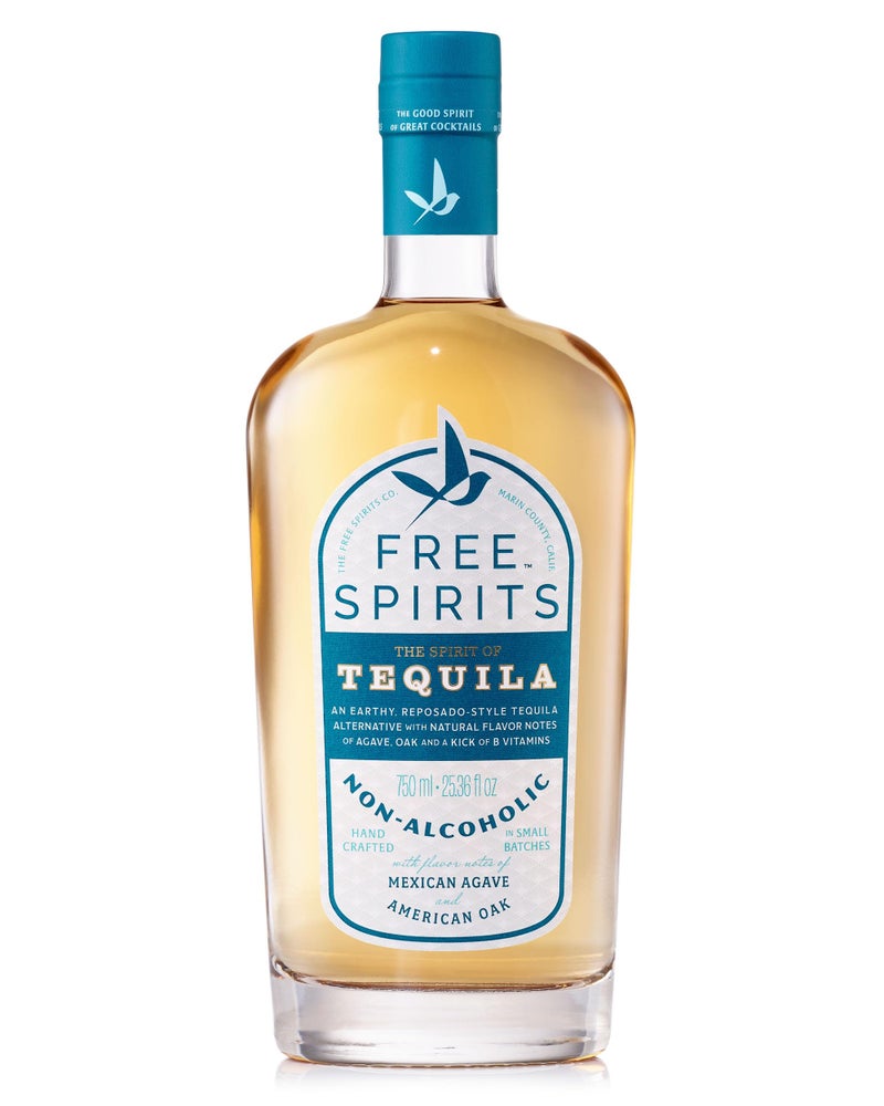Free Spirits - Non-Alcoholic Tequila Alternative - Award-Winning - The Spirit of Tequila - Low Calorie, Low Sugar, Vegan, Gluten-Free, Mood Lifting Vitamins -750ml - Image 1