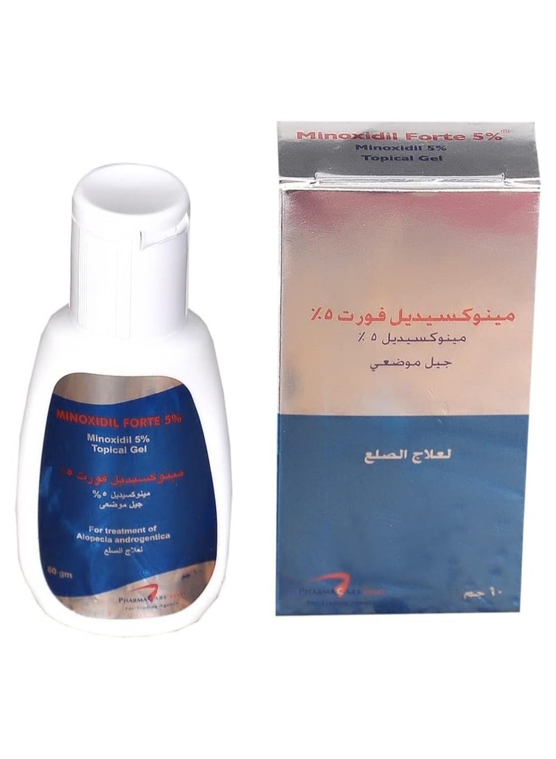 Generic Minoxidil Forte 5% Topical Gel For Hair Loss And Hair Thinning Treatment  - Image 2