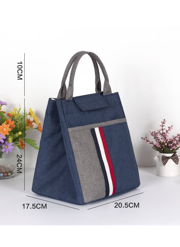 TOMSHOO Lunch Bag, Lunch Box, Insulated Large Lunch Bag for Women Adult Men, Leakproof Lunch Tote Large Capacity Reusable Insulated Cooler Lunch Container for Work/Office/Picnic/Travel-A  - Image 2