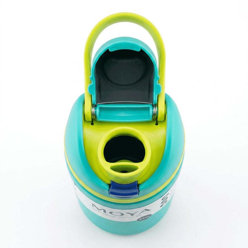 Moya "True Tide"  24oz Insulated Sustainable Water Bottle Electric Blue - Image 2