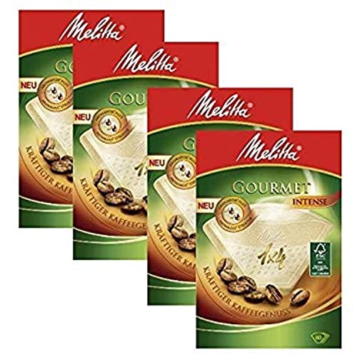 Melitta Coffee Filter Gourmet Intense 320 count Natural Paper Responsible Source