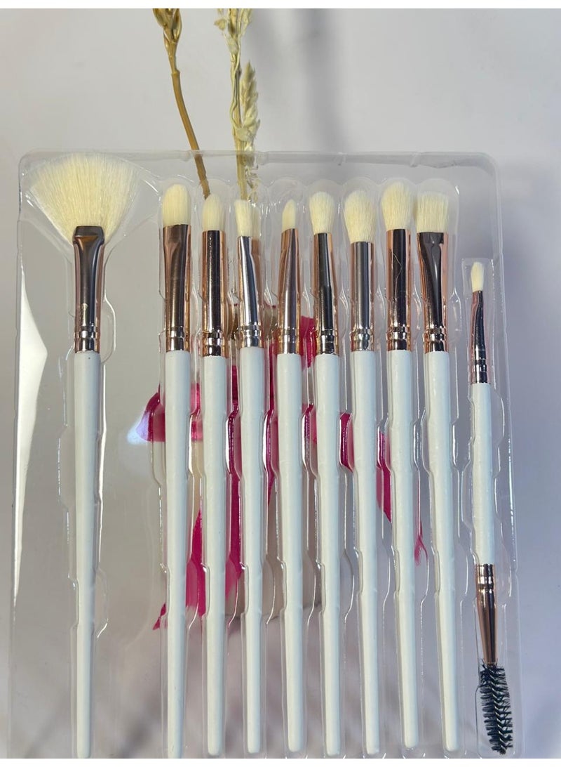 10Pcs Makeup Brushes Professional Cosmetic Make Up Brush - Image 3