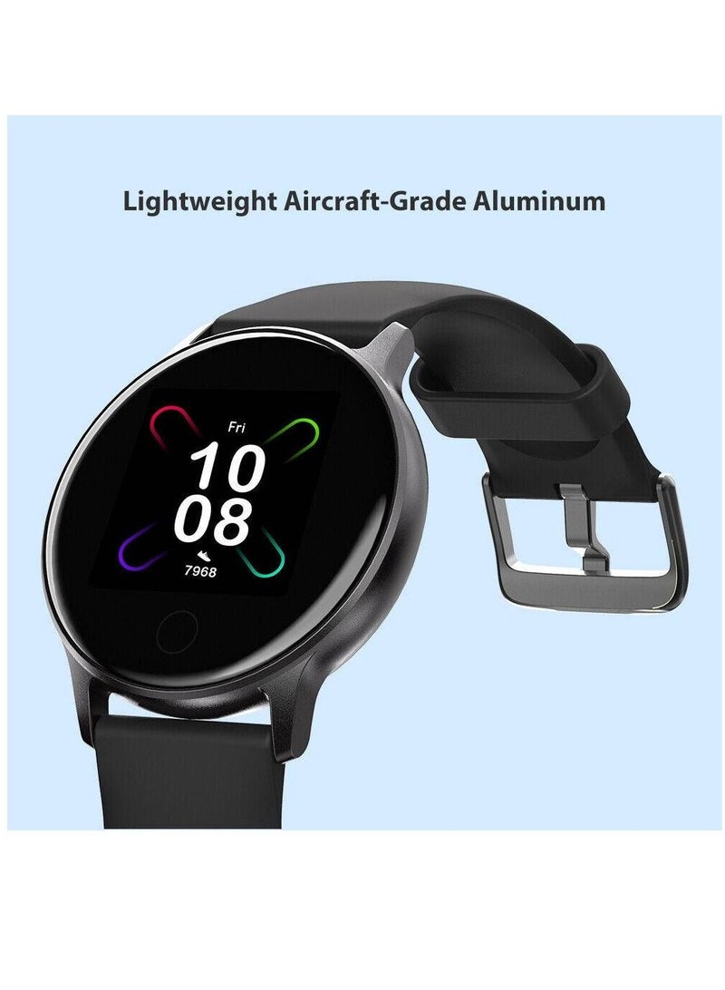 miYou Blood Pressure Heart Rate Monitor IPS Waterproof Bluetooth Calling Smart Watch - Image 2