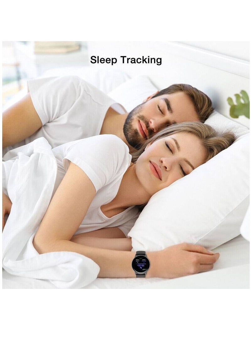 miYou Blood Pressure Heart Rate Monitor IPS Waterproof Bluetooth Calling Smart Watch - Image 3