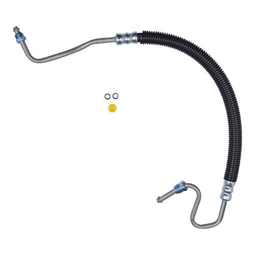Edelmann 80340 Power Steering Pressure Hose: Replacement for - 2002-00 Chevrolet Suburban, Tahoe, GMC Yukon, Black - Image 1