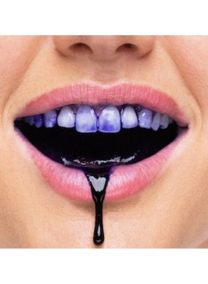 HiSmile Teeth Color Corrector Purple Teeth Brightening Toothpaste Remove Stains Coffee Stains Yellow Teeth (30ml） - Image 3