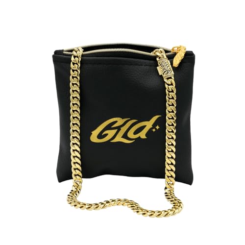 GLD Cuban Link Chain for Men and Women 8MM 18 18K GoldPlated Miami Cuban Chain with Premium Travel Pouch SnatchProof SweatProof FadeResistant Lifetime Quality Designed in Miami - Image 1