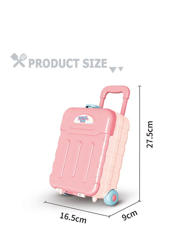 GULFLINK لعبة تعليمية للأطفال تتظاهر بالأدوار، ألعاب محاكاة للأطفال باللون الوردي - Image 2