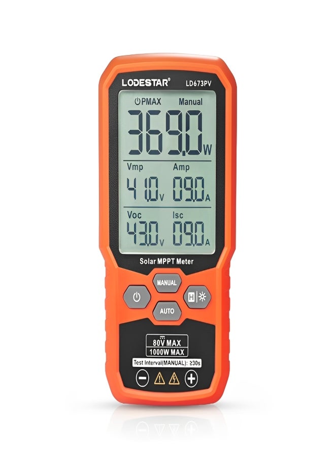 لودستار عداد الطاقة الشمسية MPPT 1000W وحدة الطاقة الكهروضوئية اختباري لحد أقصى للجهد عندما يكون دائراً وظروف التيار القصير اختبار Lmp و Vmp - Image 1