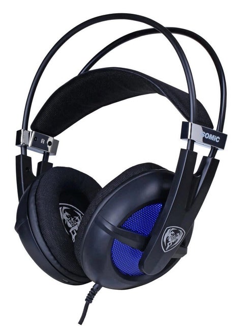 Wired LED gaming headset G938  , comfort and fashion  for wearers , computer gaming headset with microphone used in daily life for PC and Mobile , headset that can bring you the most comfortable advantage , Both the appearance and the sound quality are very pleasing, and it also provides stereo sound quality and clear calls, long hard microphone with high sensitivity guarantees the quality of chatting.