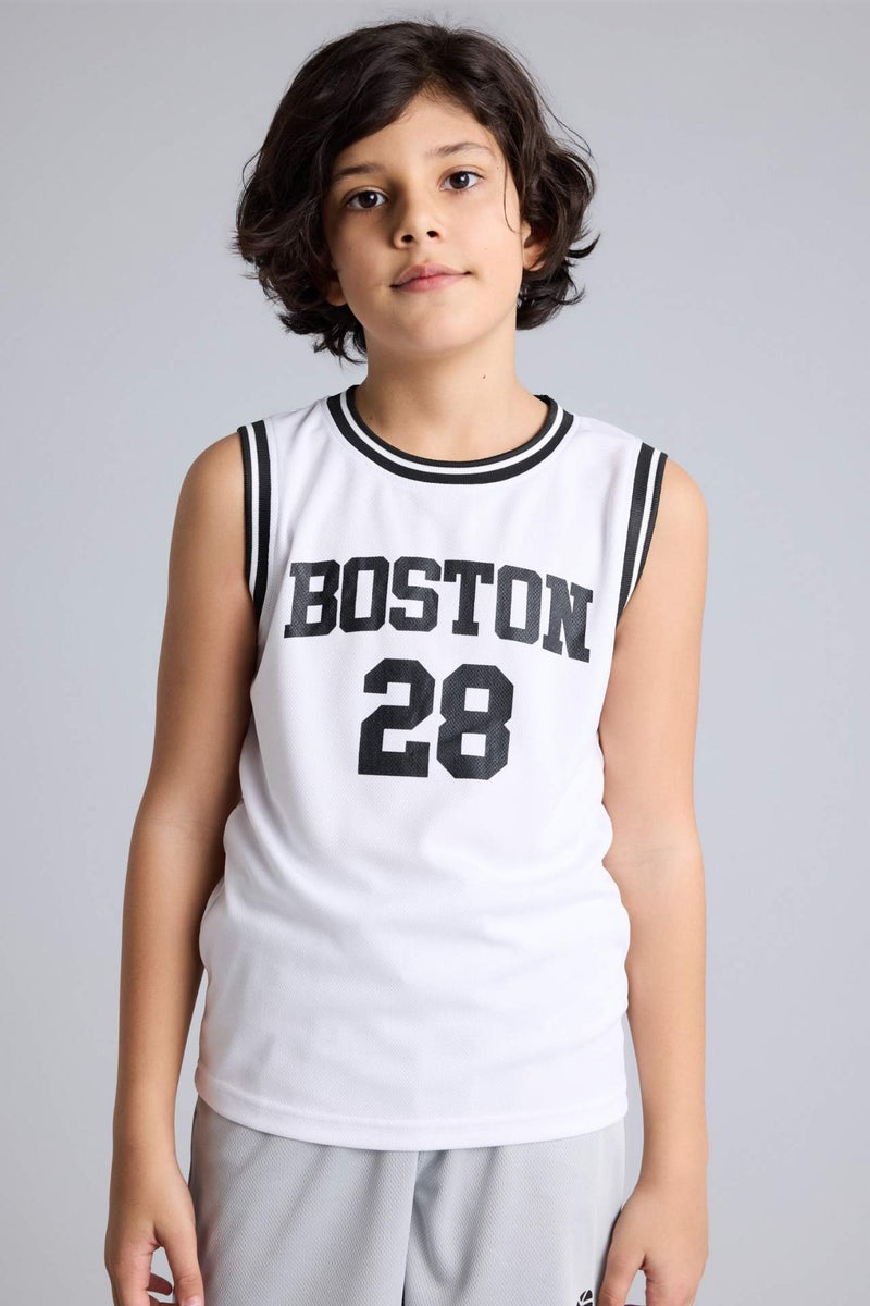 DeFacto Boy Regular Fit Printed Tank Top - Image 1