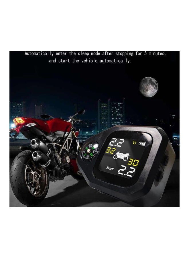 Loquat 2-in-1 Motorcycle Tire Pressure Monitoring System LCD - Image 3
