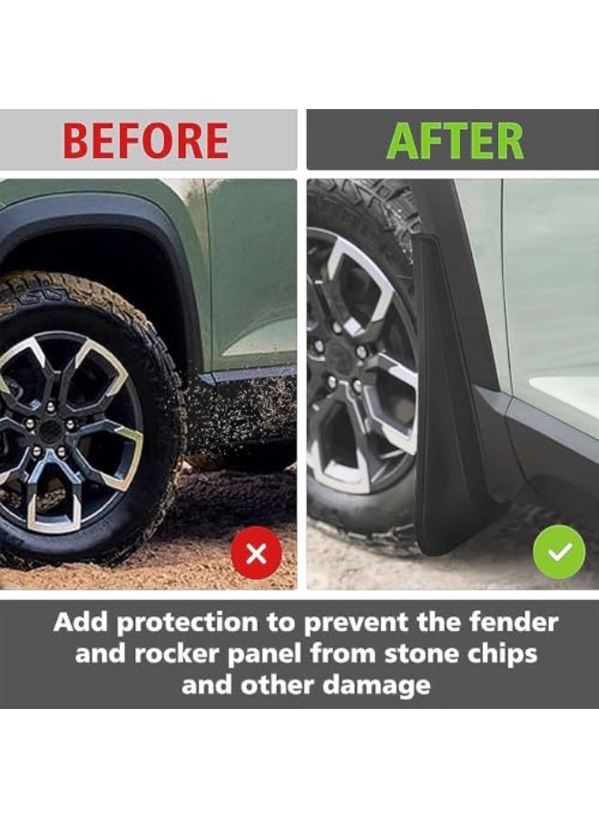 Generic TSWCBYYLB Car Mud Flaps Splash Guards Fender Compatible with Jetour T2 Accessories (4PCS)  - Image 2