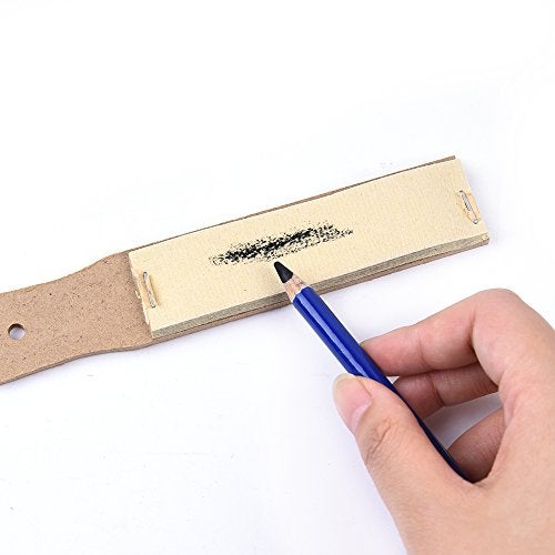 Wanshui Sandpaper Sharpener - 5 Pieces Sketch Sandpaper Pencil Sharpener Lead Pointer Art Drawing Tool for Adults, Teens, Artists - Image 5