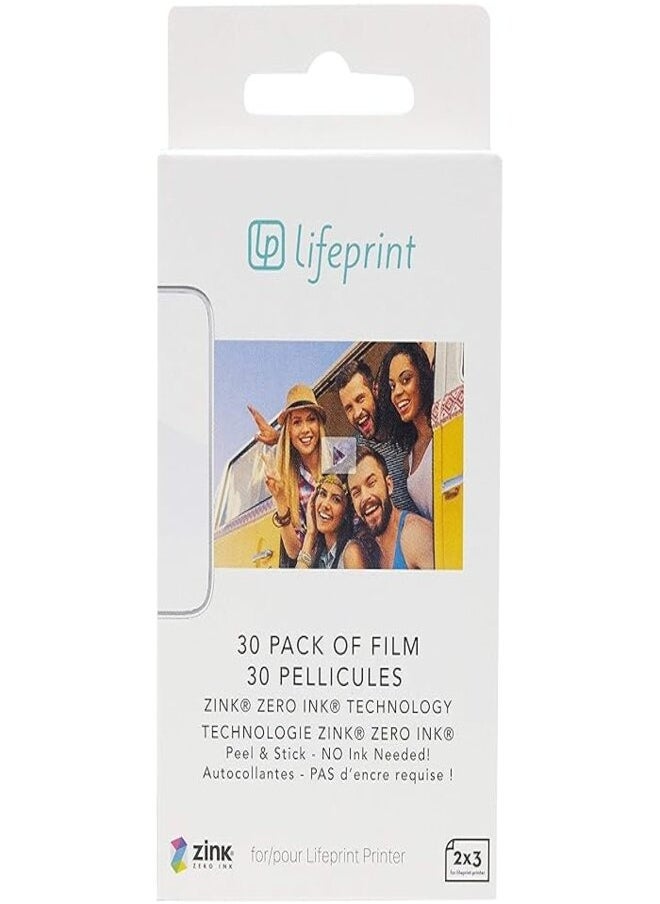 Lifeprint Lifeprint 2x3 Portable Photo and Video Printer (White) Travel Kit  - Image 5