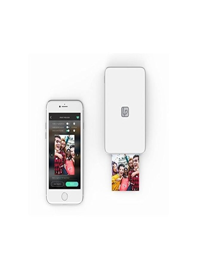 Lifeprint Lifeprint 2x3 Portable Photo and Video Printer (White) Travel Kit  - Image 3