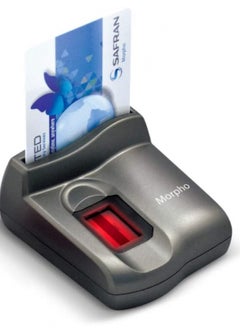 IDEMIA Biometric USB Smart Card Reader, MSO-1350, Morpho - Grey | MSO1350  - Image 1