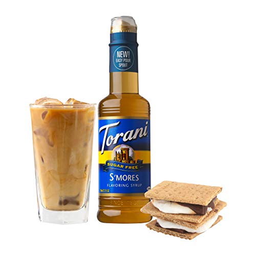Torani Sugar Free Smores Flavored Drink Syrup 127 fl oz Pack of 4 - Image 5