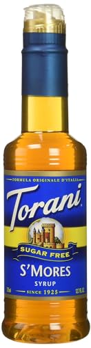Torani Sugar Free Smores Flavored Drink Syrup 127 fl oz Pack of 4 - Image 1