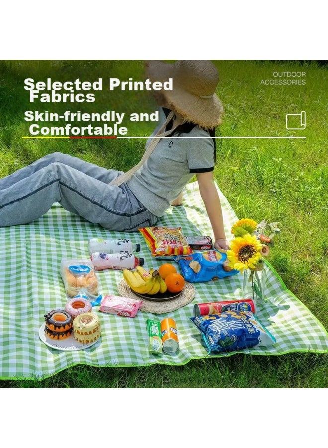 Ofeis Picnic Mat, Moisture-proof Mat, Outdoor Camping Ground Mat, Beach Mat, Picnic Blanket, Tent Mat, Thickened Spring Outing Mat, Outdoor Cooking Mat, Lawn Mat - Image 4