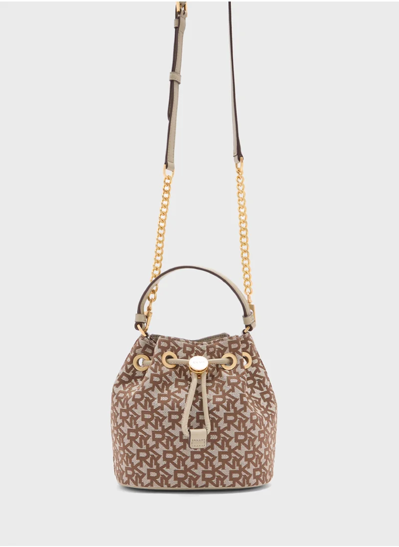 DKNY Franky Drawstring Hobo