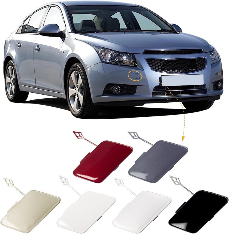 Yurefax Front Bumper Tow Hook Cap for Chevrolet Cruze 2009-2014 - Image 2