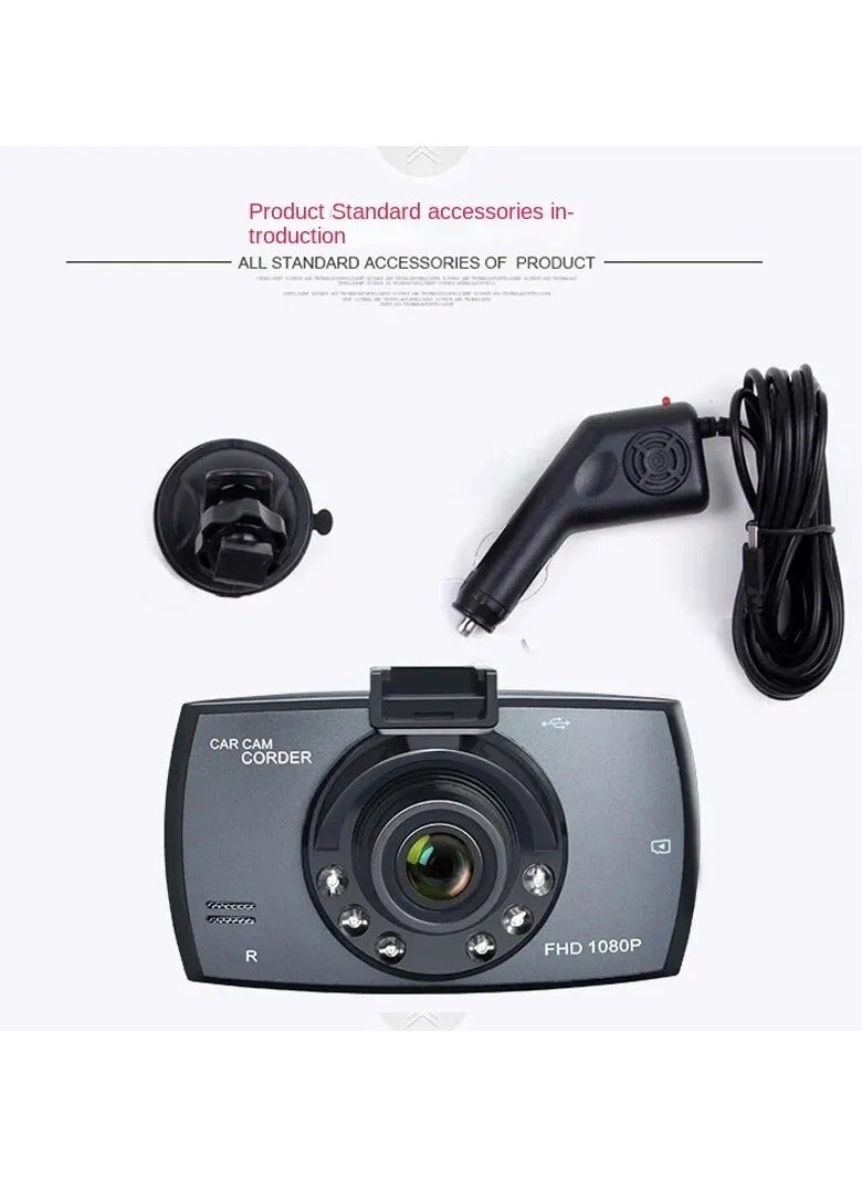 داش كاميرا DVR تسجيل فيديو قيادة السيارة فيه شاشة عرض صغيرة التركيب ذاتي سهل جدا خلال دقيقة تسطيع تركيبة و تشغيلة هو الصندوق الاسود لسيارة عالي الدقة تصوير ليلي بدون بطاقة ذاكرة SD - Image 3