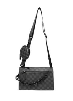 Skycare Skycare Men's Square Sling Bag - Stylish Messenger Shoulder Bag with Coin Purse  - Image 1