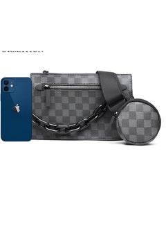 Skycare Skycare Men's Square Sling Bag - Stylish Messenger Shoulder Bag with Coin Purse  - Image 5
