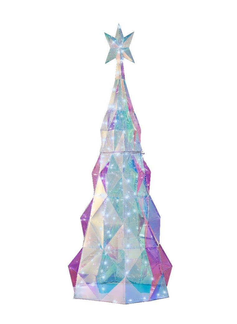 Kaemingk Kaemingk Christmas Micro Led Cone Pet Steady Cool White 110Cm  - Image 1