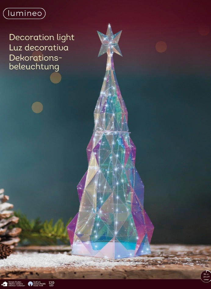 Kaemingk Kaemingk Christmas Micro Led Cone Pet Steady Cool White 110Cm  - Image 3