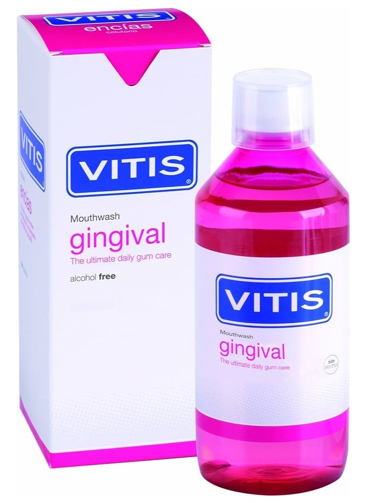 Vitis VITIS Gingival Mouthwash helps prevents gingival and other gum disease 500ml 