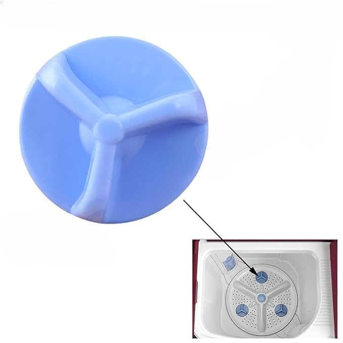 Pulsator Flower Suitable with Washing Machine Sky Blue Set of 3 FS34  - Image 3