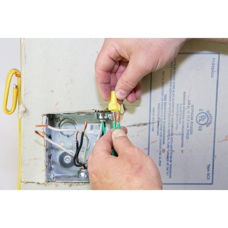 Gardner Bender 16-084 WingGard Twist-On Wire Connectors, 22-10 AWG, 100 Pack, Yellow - Image 4