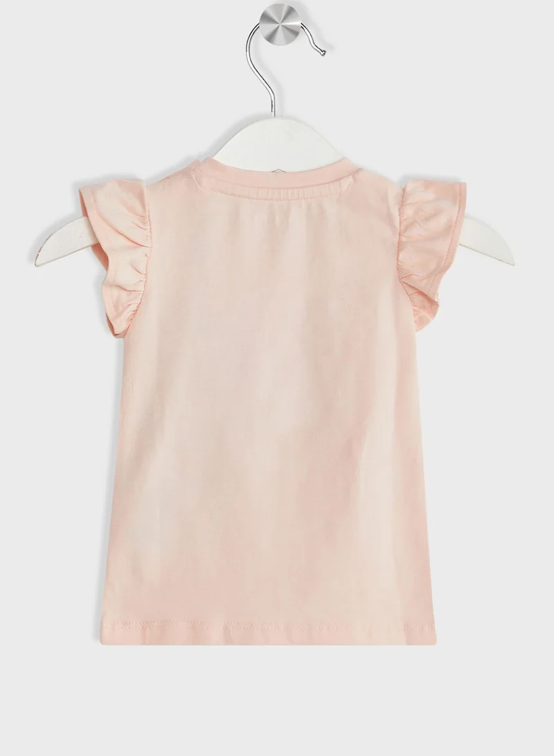GUESS Infant Logo T-Shirt & Leggings Set