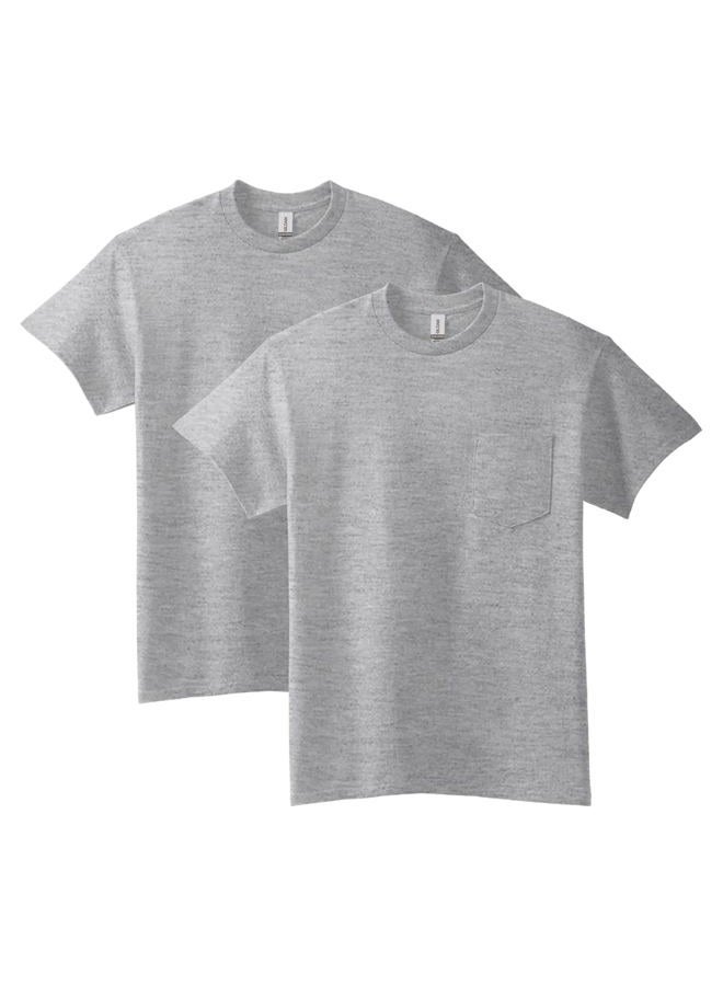 Gildan Men's Shirt, Sport Grey, XL - Image 1